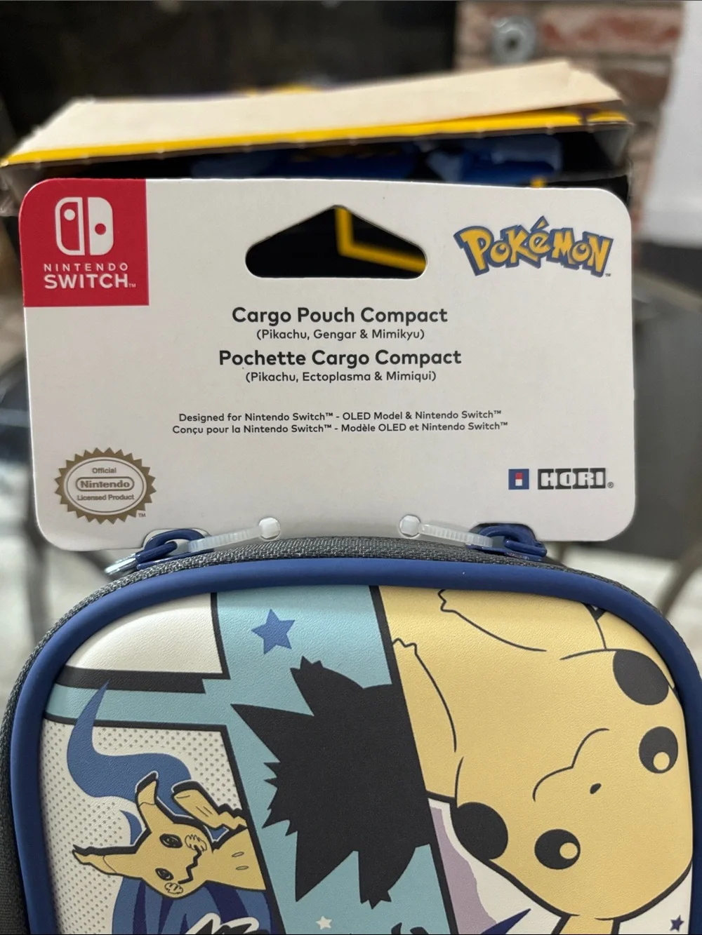 Pokemon Pikachu Gengar Mimikyu Nintendo Switch Case Bran New